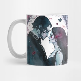 Gothic valentine's day Mug